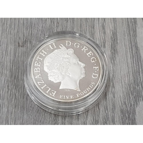 149 - ROYAL MINT UK 2008 £5 QUEEN ELIZABETH 1 ACCESSION SILVER PROOF PIEDFORT COIN