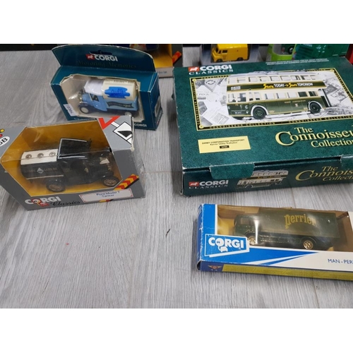 33 - COLLECTION OF CORGI DIECAST VEHICLES ALL IN ORIGINAL BOX