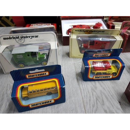 4 - COLLECTION OF DIECAST VEHICLES ALL BOXED INCLUDES ONE DINKY AND MATCHBOX