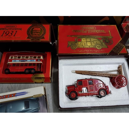 4 - COLLECTION OF DIECAST VEHICLES ALL BOXED INCLUDES ONE DINKY AND MATCHBOX