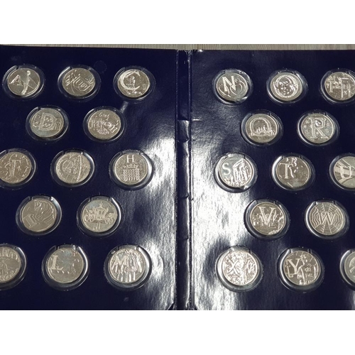 51 - A-Z OF GREAT BRITAIN 10 PENCE COLLECTING PACK