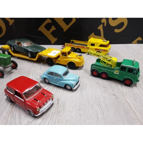 93 - COLLECTION OF DIECAST VEHICLES MAINLY CORGI TOYS WITH MATCHBOX
