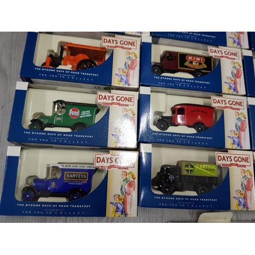 111 - COLLECTION OF VINTAGE DAYS GONE DIECAST VEHICLES ALL IN ORIGINAL BOX