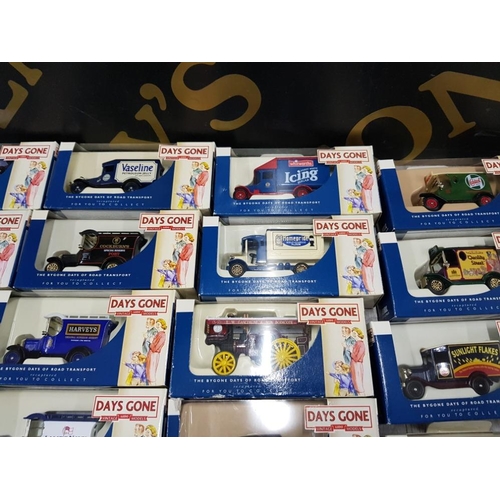 111 - COLLECTION OF VINTAGE DAYS GONE DIECAST VEHICLES ALL IN ORIGINAL BOX