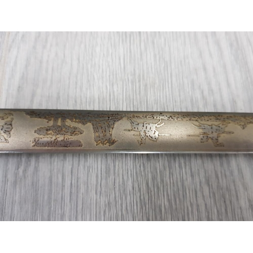 136 - DECORATIVE WILKINSON SWORD, BY APPOINTMENT TO HER MAJESTY QUEEN ELIZABETH II SWORD CUTLERS INSCRIBED