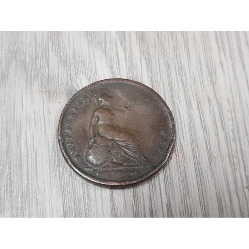 28 - GEORGE IV 1826 PENNY F-VF