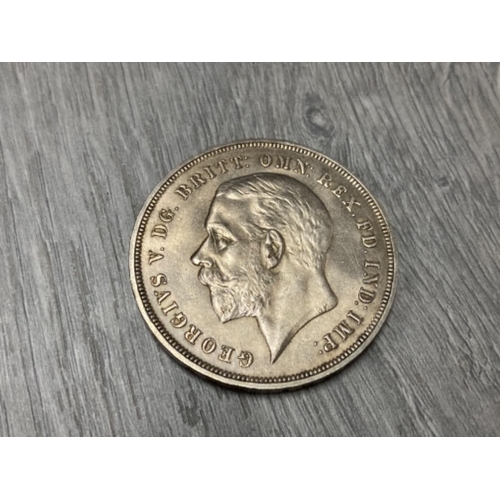 61 - GEORGE V 1935 CROWN COIN