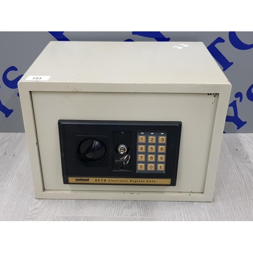 153 - NUTOOL SF10 ELECTRONIC DIGITAL SAFE