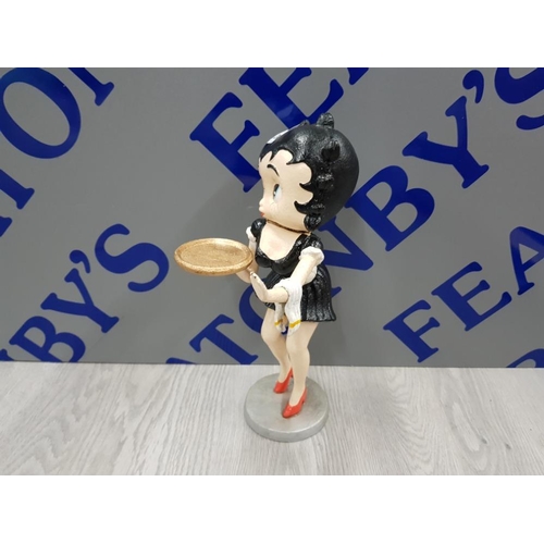 266 - CAST METAL BETTY BOOP WAITRESS FIGURE