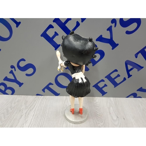 266 - CAST METAL BETTY BOOP WAITRESS FIGURE