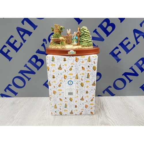 270 - BEATRIX POTTER BOXED THE TALE OF PETER RABBIT TABLEAU LIMITED EDITION 2002 NO 1472