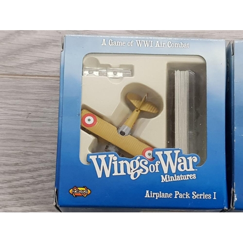 78 - 2 NEXUS WINGS OF WAR MINIATURE AIRPLANES