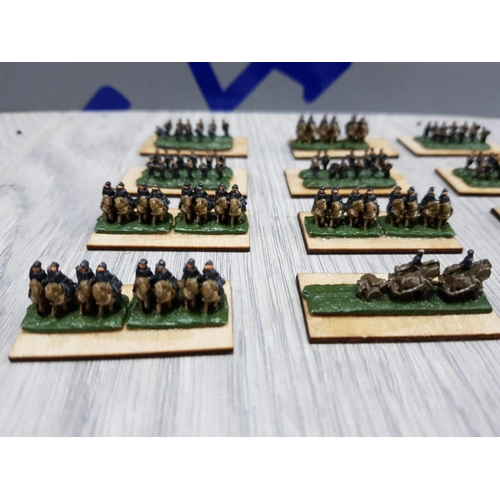 85 - US CIVIL ARMY BLUES LEAD FIGURES INCLUDES 63 CAVALRY AND 120 FOOT