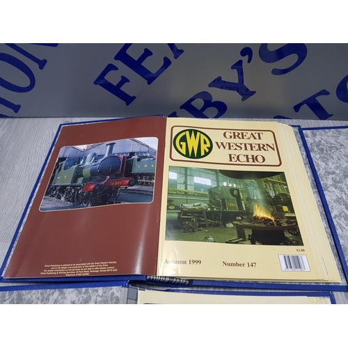 372 - VINTGE RAILWAY MAGAZINES INCLUDES GREAT WESTERN ECO, STEAM WORLD AND BACK TRACK ETC