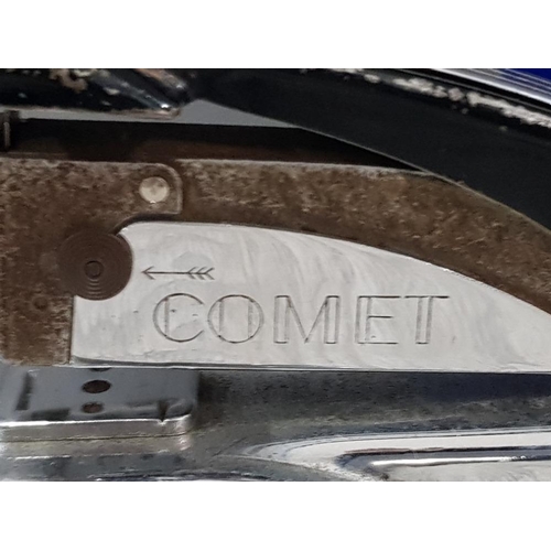 44 - ART DECO 1940S REXEL COMET STAPLER IN CHROME AND STEEL