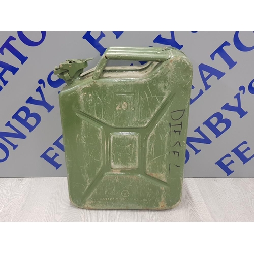 7 - 20L JERRY CAN IN GREEN