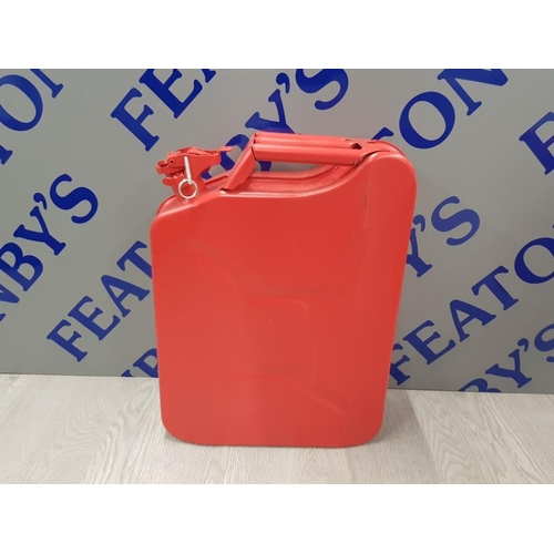 8 - 20L JERRY CAN IN RED