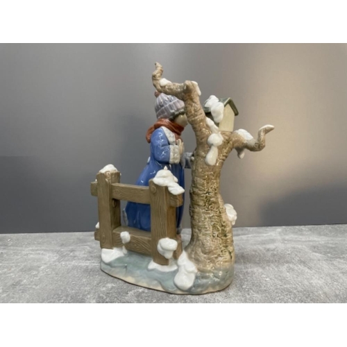 105 - LLADRO 5287 WINTER FROST IN ORIGINAL BOX