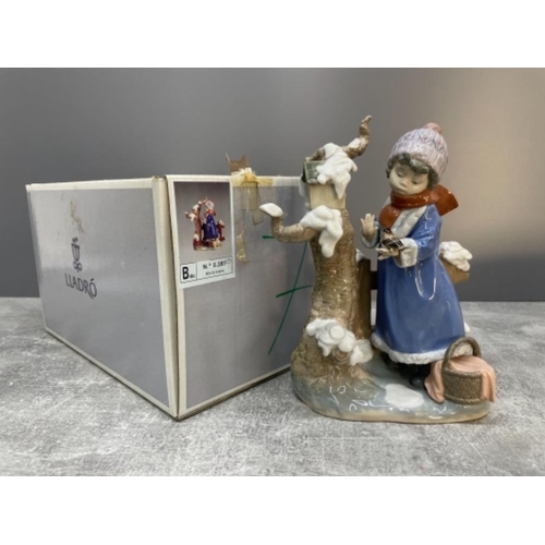 105 - LLADRO 5287 WINTER FROST IN ORIGINAL BOX