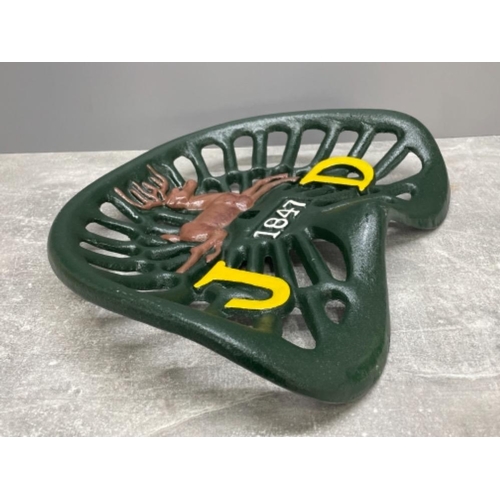 4 - CAST JOHN DEERE TRACTOR SEAT