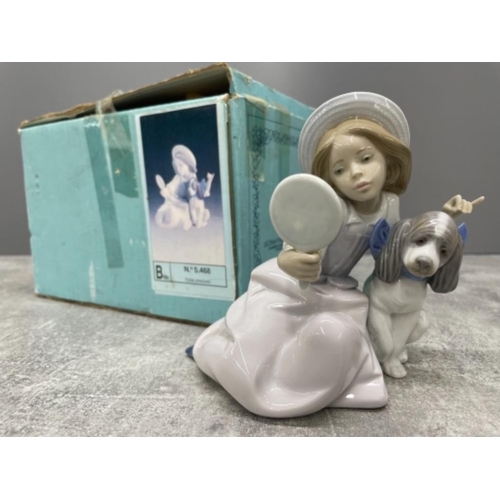 7 - LLADRO 5468 WHOS THE FAIREST IN ORIGINAL BOX