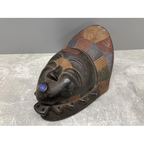 79 - AFRICAN OKUYU BITENGI WOOD MASK EARLY 20TH CENTURY GABON