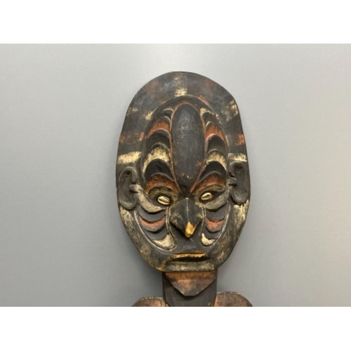 83 - INDONESIAN SAWOS HOOK FIGURE SEPIK PAPUA NEW GUINEA EARLY 20TH CENTURY