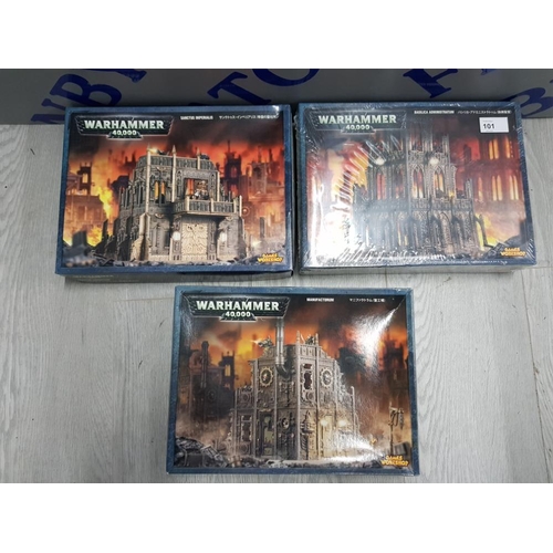 101 - WARHAMMER 40,000 SANCTUS IMPERIALS, MANUFACTORUM AND BASILICA ADMINISTRATUM