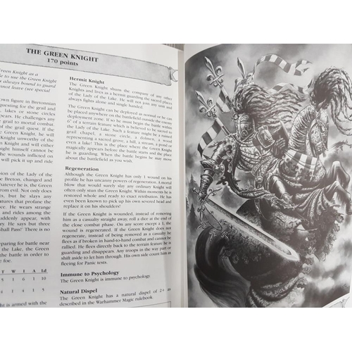 104 - 3 HIGHLY COLLECTABLE WARHAMMER SUPPLEMENT ARMIES MAGAZINES INCLUDING BRETONNIA, ORCS AND GOBLINS AND... 