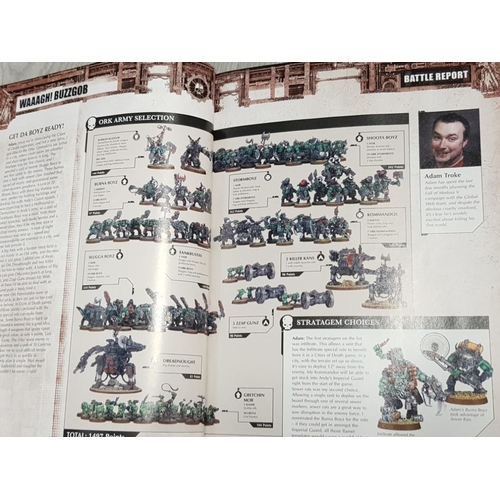 105 - 3 COLLECTORS WARHAMMER MAGAZINE'S INCLUDING WHITE DWARF, ENGLISH CIVIL WAR AND DARK SHADOWS