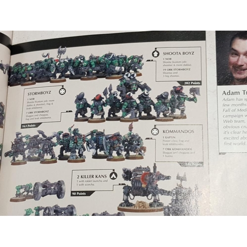 105 - 3 COLLECTORS WARHAMMER MAGAZINE'S INCLUDING WHITE DWARF, ENGLISH CIVIL WAR AND DARK SHADOWS