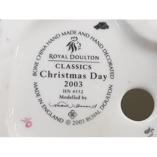 15 - ROYAL DOULTON 2003 CLASSICS CHRISTMAS DAY FIGURINE HN4552