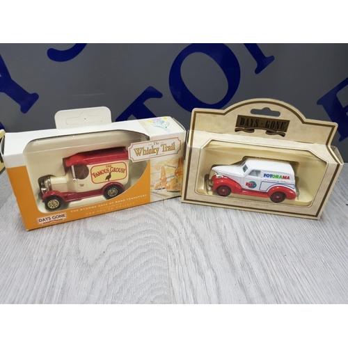 195 - COLLECTION OF DIECAST VEHICLES INCLUDES CORGI TOYS, HOT WHEELS, DAYS GONE AND LLEDO ALL IN ORIGINAL ... 