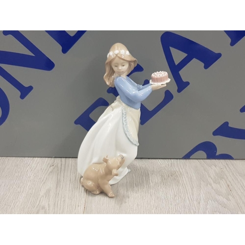 27 - NAO BY LLADRO 1045 PUPPY'S BIRTHDAY