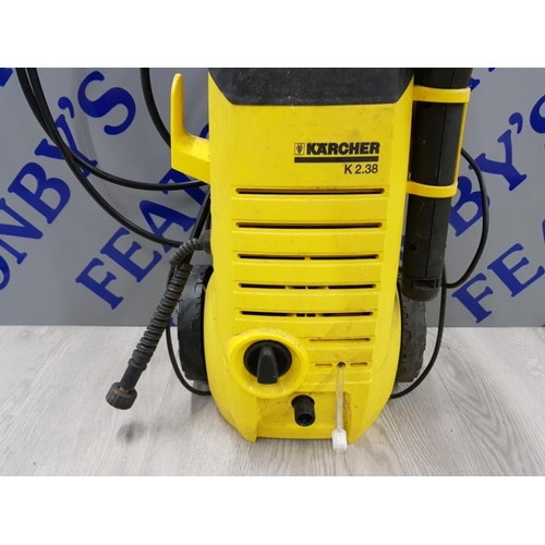 34 - KARCHER K 2.38 JET POWER WASHER