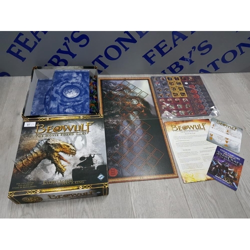 97 - BEOWULF THE MOVIE BOARD GAME AND BATTLEFRONT WWII WARGAMES BY FIRE AND FURY