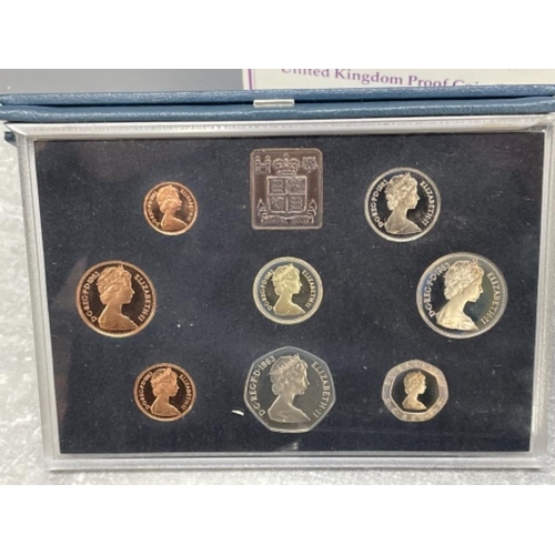 169 - 3 ROYAL MINT CASED YEARLY SETS 1983 1988 AND 1989 ALL IN ORIGINAL CASE AND CERTIFICATES