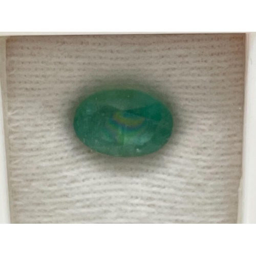 187 - NATURAL EMERALD STONE 2.40CTS IGL CERTIFIED