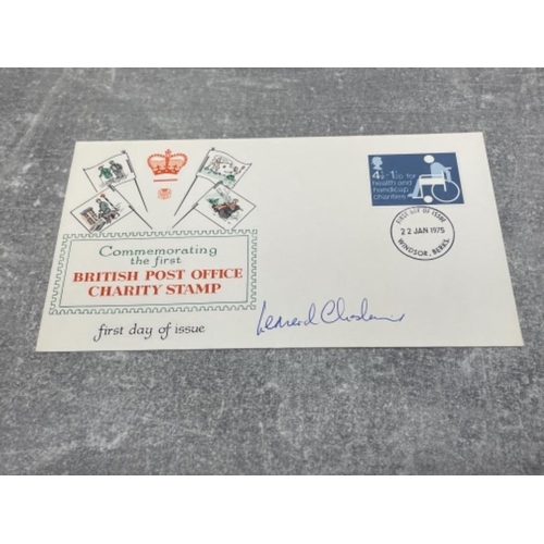 280 - AUTOGRAPHS WORLD WAR 2 RAF FLYING ACE DOUGLASS BADER AND VICTORIA CROSS WINNER LEONARD CHESHIRE BOTH... 