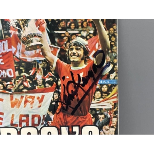 281 - AUTOGRAPHS FOOTBALL LIVERPOOL 1974 FA CUP FINAL LIVERPOOL V NEWCASTLE SOUVENIR RECORD LP SIGNED BY T... 