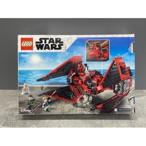 296 - LEGO STAR WARS 75240 MAJOR VONREGS TIE FIGHTER IN ORIGINAL BOX