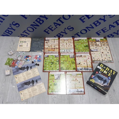 109 - D- DAY DICE BOARD GAME DO OR DIE BY EMMANUEL AQUIN