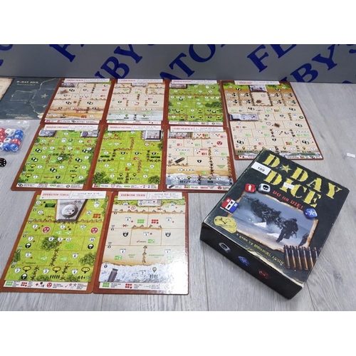 109 - D- DAY DICE BOARD GAME DO OR DIE BY EMMANUEL AQUIN