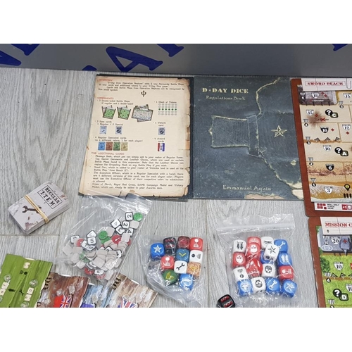 109 - D- DAY DICE BOARD GAME DO OR DIE BY EMMANUEL AQUIN