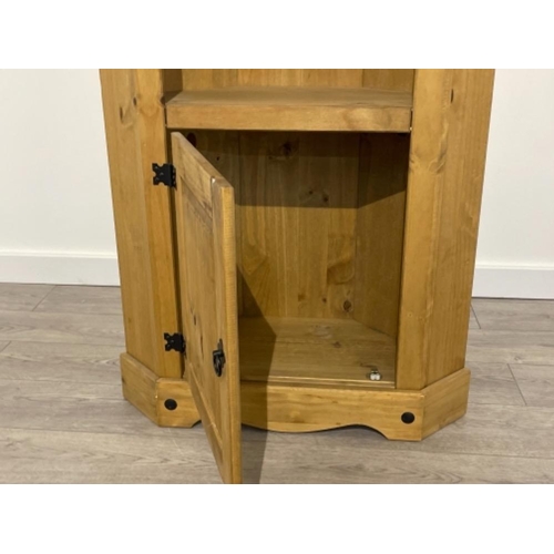 133 - PINE CORNER CABINET