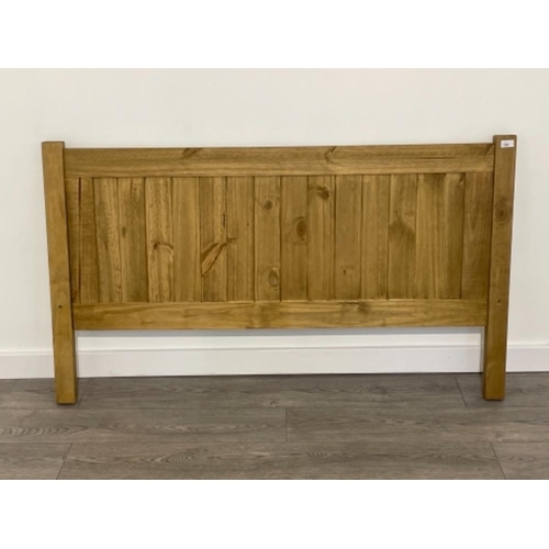 142 - PINE DOUBLE BED