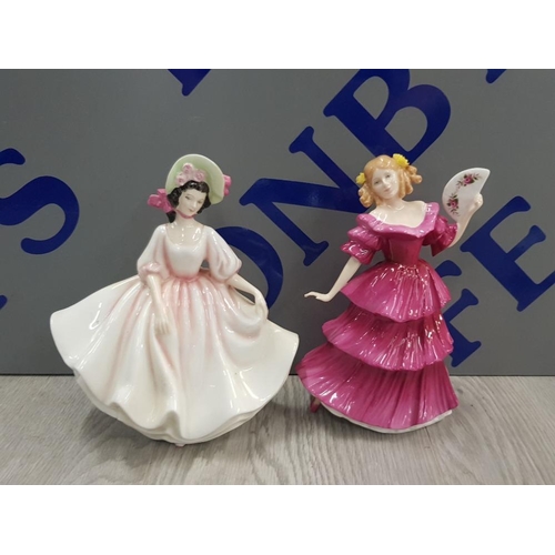 23 - 2 ROYAL DOULTON FIGURES INCLUDING SUNDAY BEST AND FIGURE OF THE YEAR 1994 JENNIFER