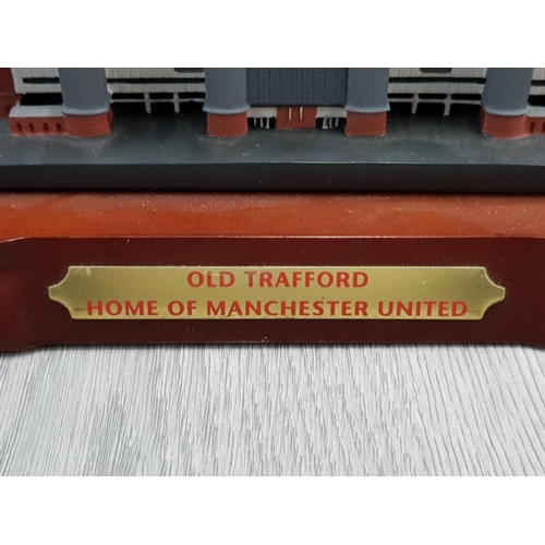 94 - MANCHESTER UNITED OLD TRAFFORD FOOTBALL STADIUM PLAQUE