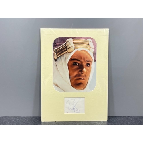 Autograph Peter O’tool actor signed autograph and photo of him from the