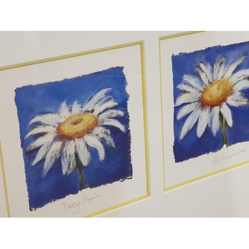 231 - limited edition Nel Whatmore print published by Washington Green titled Daisy chain, this framed ite... 